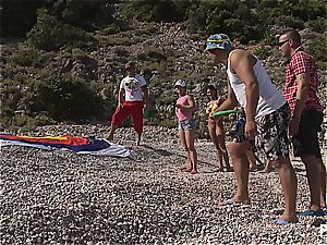 crazy gang fucky-fucky tournament on the beach part 1